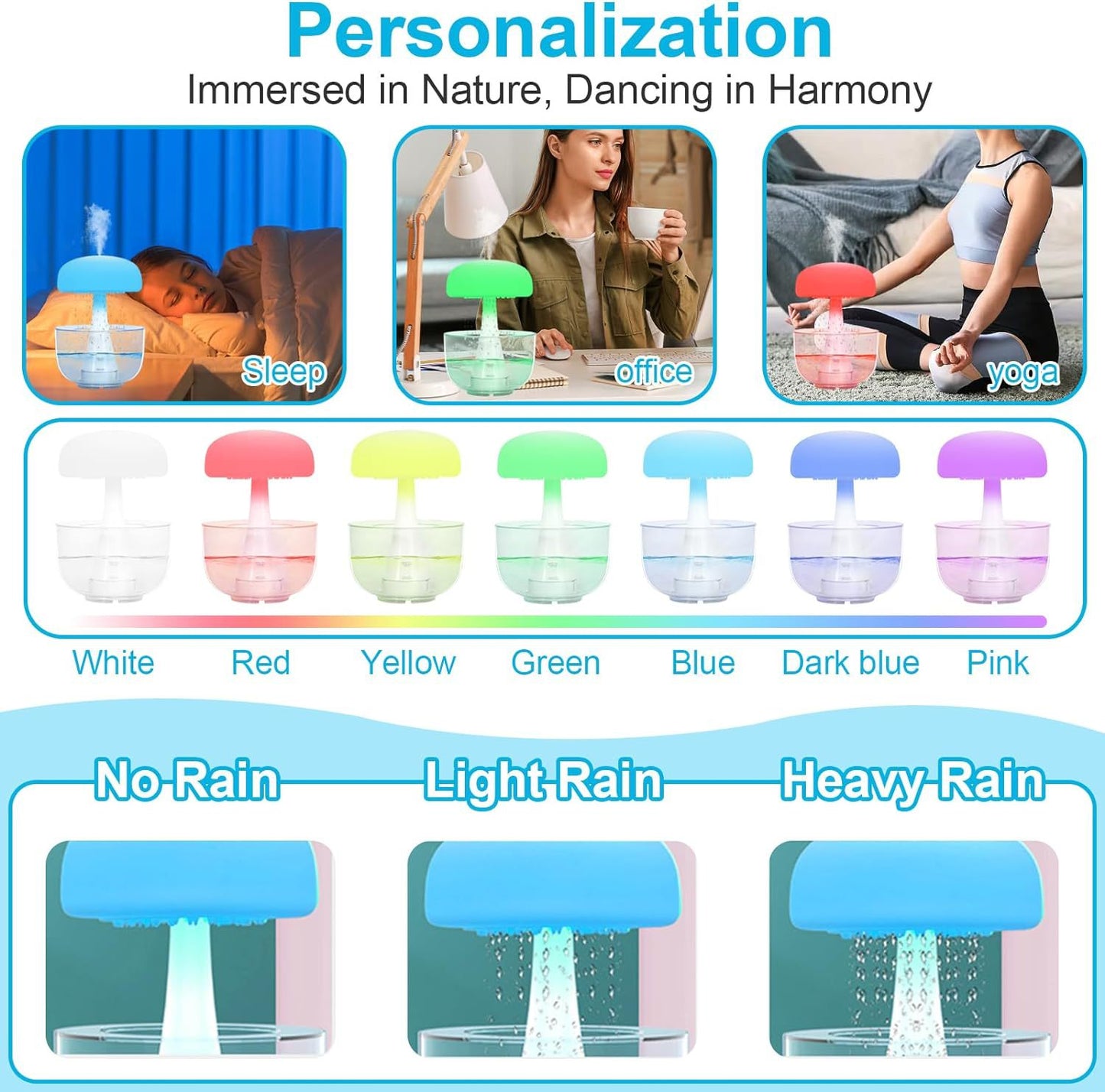 Jellyfish Raindrop Humidifier