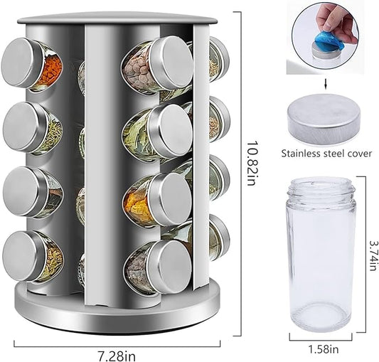 16 Jar Spice Storage
