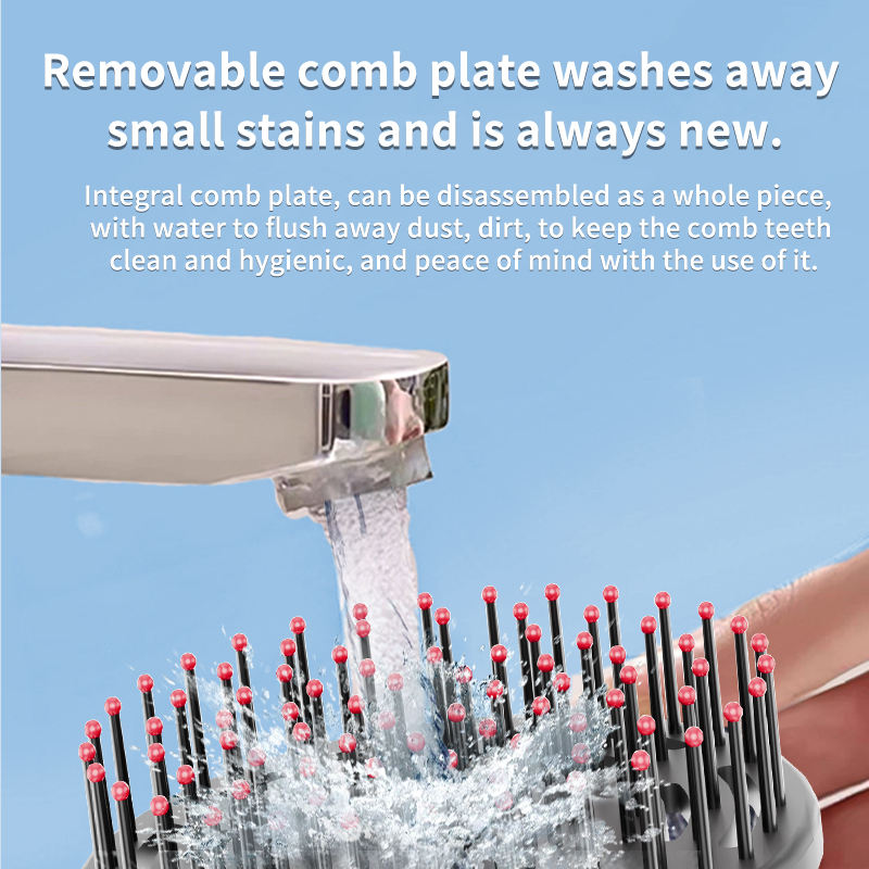 Waterproof 3-in-1 Scalp Care Massager & Oil Applicator – Boosts Hair Growth