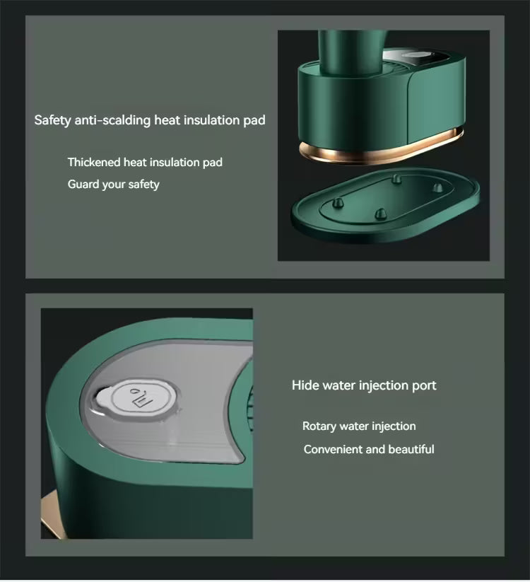 Foldable Electric Travel Iron – Compact & Portable Wrinkle Remover