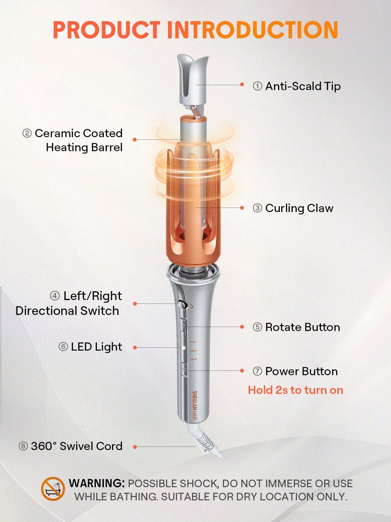 SHEGLAM HAIR – It-Curl One-Touch Instant Curler (Original) ©