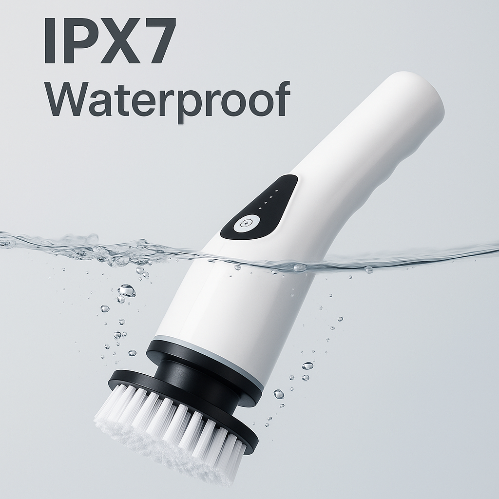 Cordless Electric Jet Cleaning Brush