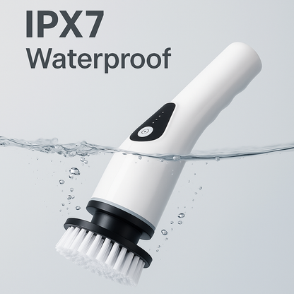 Cordless Electric Jet Cleaning Brush