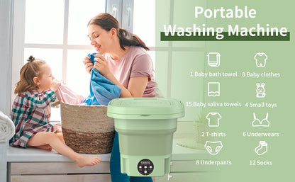 Foldable Mini Laundry Machine