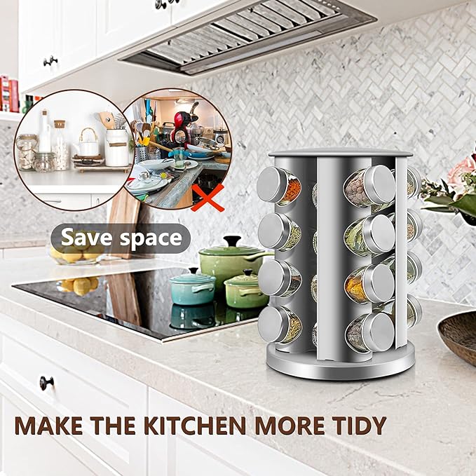 16 Jar Spice Storage