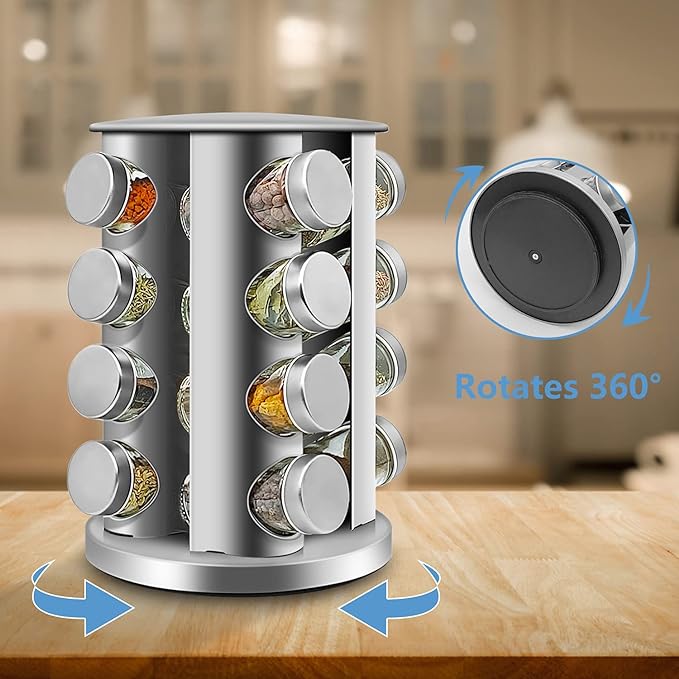 16 Jar Spice Storage