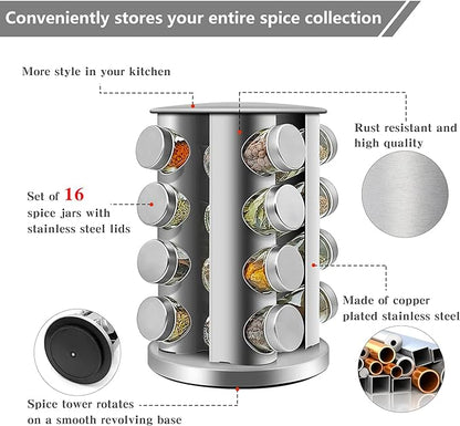 16 Jar Spice Storage