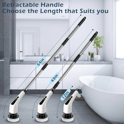 Cordless Electric Jet Cleaning Brush