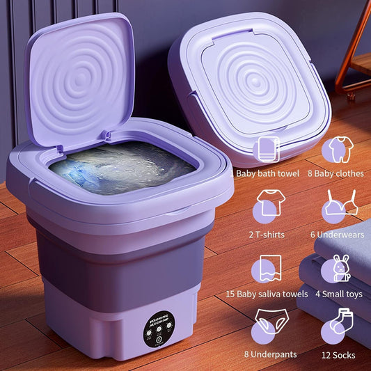 Foldable Mini Laundry Machine