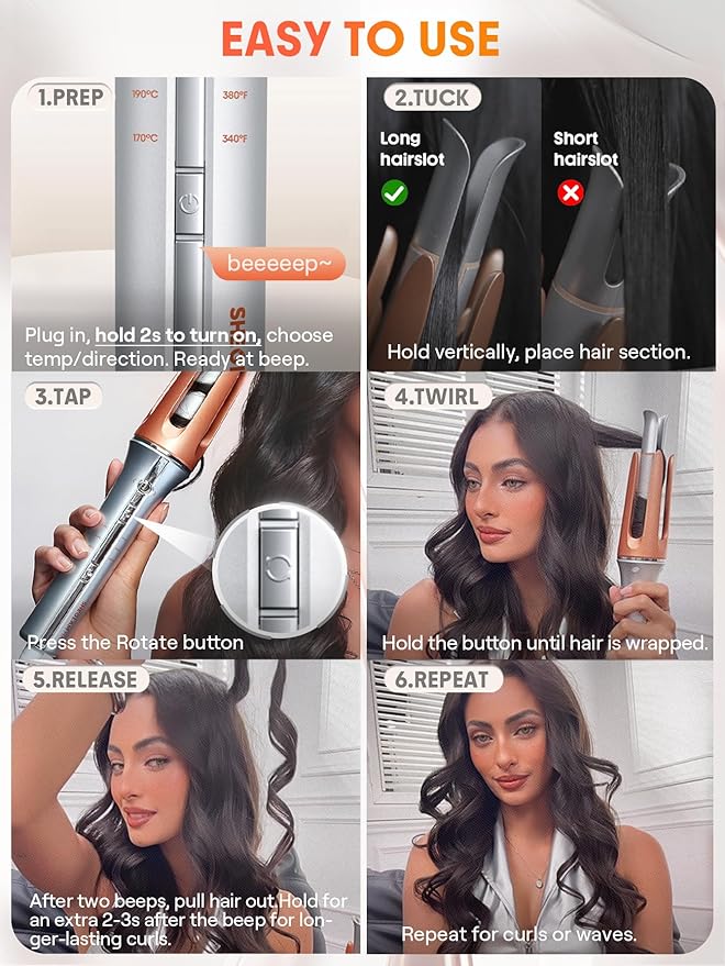 SHEGLAM HAIR – It-Curl One-Touch Instant Curler (Original) ©