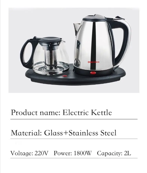 Electric Kettle Tray Set