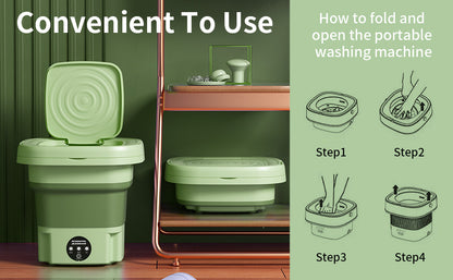 Foldable Mini Laundry Machine