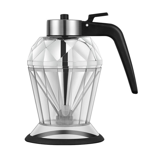 Oil Dispenser Diamond Shaped Glass Oil Bottle